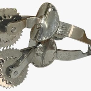 CHILENINHA DE DANÇA C/ CHAPINHA (3 ROSETAS) - Correia_Couro