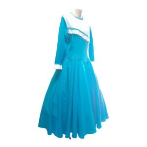 Vestido de Prenda - Azul Oceano