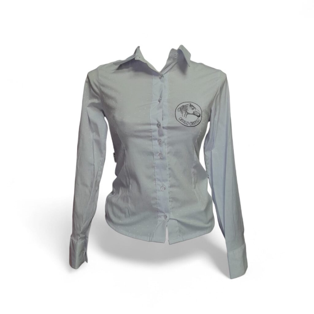 Camisa Feminina_Cavalo Crioulo - Sentinela