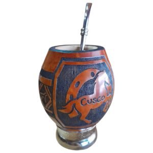 Cuia Coco 360º c/ Pé - Cusco